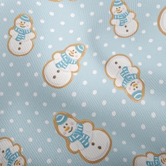 Snowman Fondant Cookies Dobby