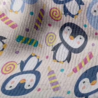 Penguin Holding Lollipop In Ha Terry