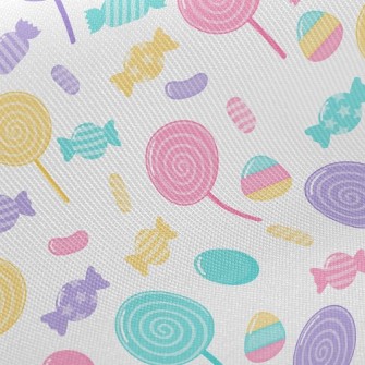 Sweet And Delicious Lollipops Twill