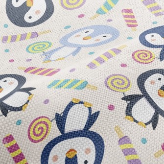 Penguin Holding Lollipop In Ha Performance Linen