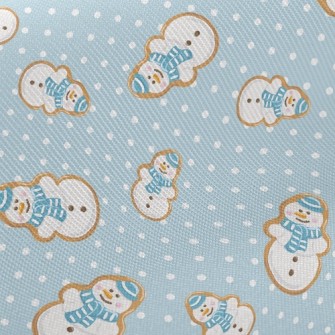 Snowman Fondant Cookies Twill