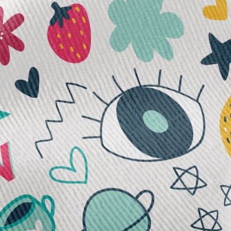 Big Eyes Pattern Standard Corduroy