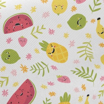 Funny Expression Fruit Twill