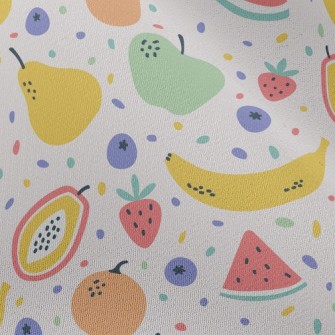 Colorful Mixed Fruits Chiffon