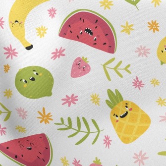 Funny Expression Fruit Stretch Ponte