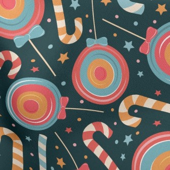 Cane Star Lollipop Stretch Ponte