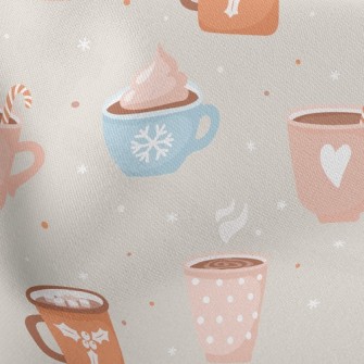 Marshmallow Cocoa Stretch Ponte