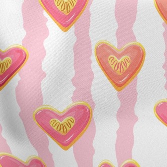 Strawberry Love Cookies Stretch Ponte