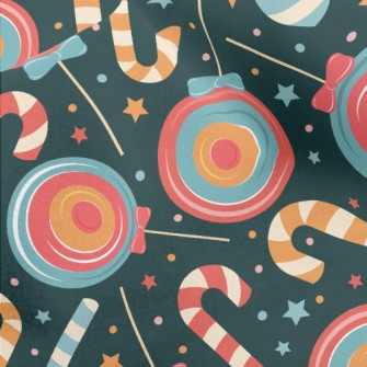 Cane Star Lollipop Micro Fleece