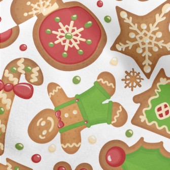 Christmas Cookies Chocolate Ch Micro Fleece