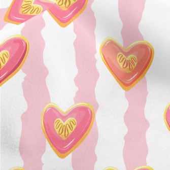 Strawberry Love Cookies Micro Fleece