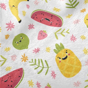 Funny Expression Fruit Minky