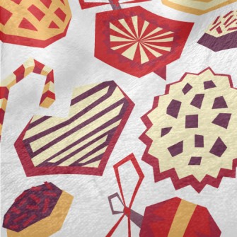 Christmas Handmade Cookies Minky