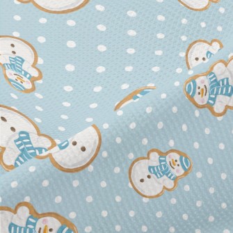 Snowman Fondant Cookies Piqué