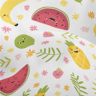Funny Expression Fruit Lightweight Performance Linen