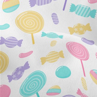 Sweet And Delicious Lollipops Lightweight Performance Linen