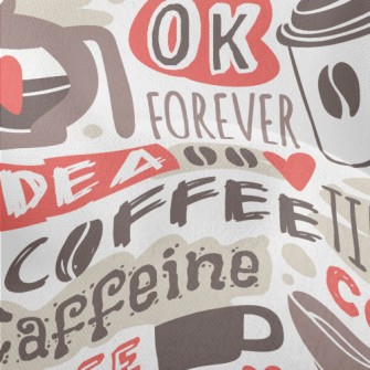 Fun English Coffee Lightweight Performance Linen