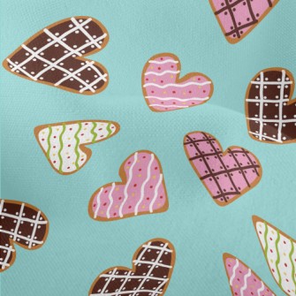 Love Fondant Cookies Lightweight Performance Linen