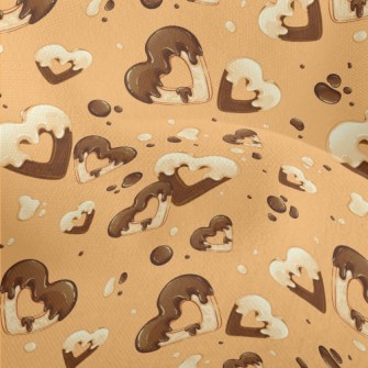 Sweetheart Chocolate Cookies Lightweight Performance Linen