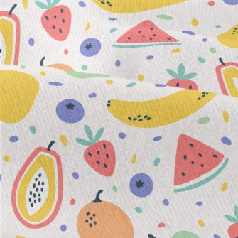 Colorful Mixed Fruits Modern Jersey