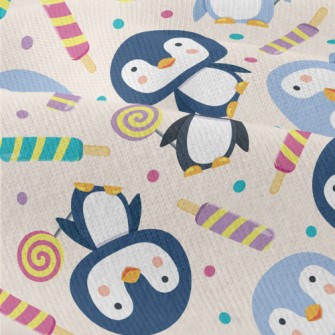 Penguin Holding Lollipop In Ha Modern Jersey