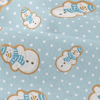 Snowman Fondant Cookies Modern Jersey