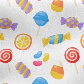 Three-color Bean Candy Jersey Backed Fleece