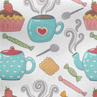 Cake Coffee Maker Jersey Backed Fleece