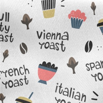 Roasted Coffee Jersey Backed Fleece