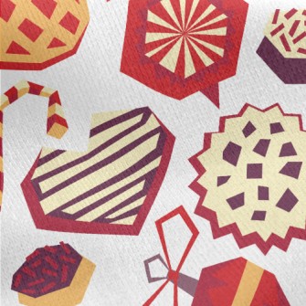 Christmas Handmade Cookies Jersey Backed Fleece