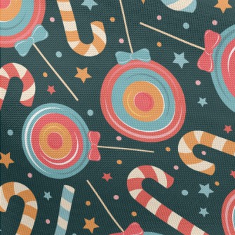 Cane Star Lollipop Pongee