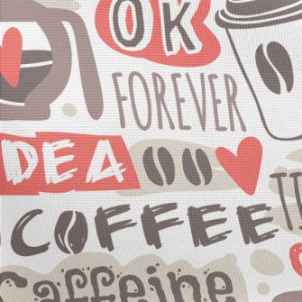 Fun English Coffee Pongee