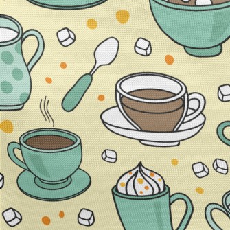 Cappuccino Latte Pongee