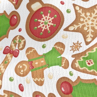 Christmas Cookies Chocolate Ch Stretch Jersey