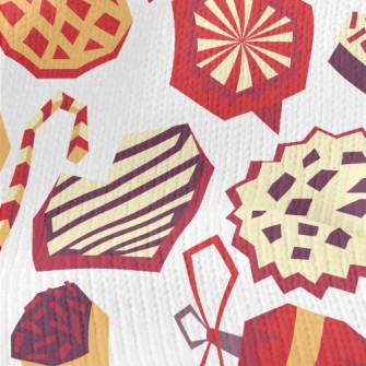 Christmas Handmade Cookies Stretch Jersey