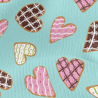 Love Fondant Cookies Stretch Jersey