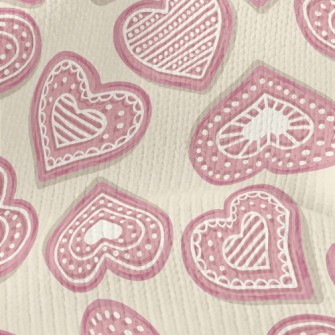 White Chocolate Love Cake Stretch Jersey