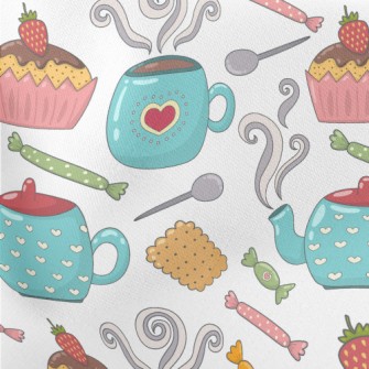 Cake Coffee Maker Lightweight Cotton Poplin