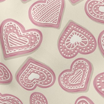 White Chocolate Love Cake Lightweight Cotton Poplin