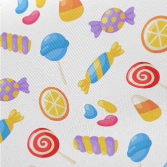 Three-color Bean Candy Midweight Cotton Poplin