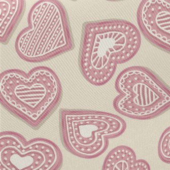 White Chocolate Love Cake Midweight Cotton Poplin