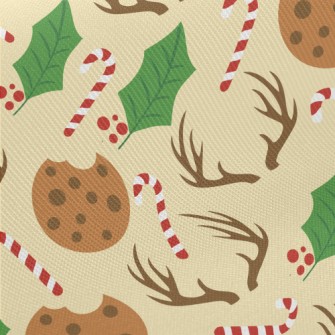 Christmas Cookies Midweight Cotton Poplin