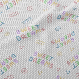 Sweet Dreams Doodle Birdseye Piqué