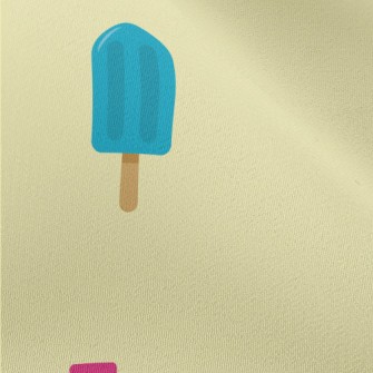 Blue And Yellow Popsicle Chiffon