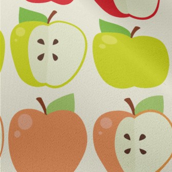Colorful Apple Slices Chiffon
