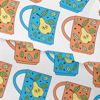 Pear Pattern Mug Waterproof Oxford