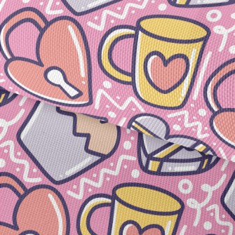 Cartoon Valentine&#39;s Day Gi Waterproof Oxford