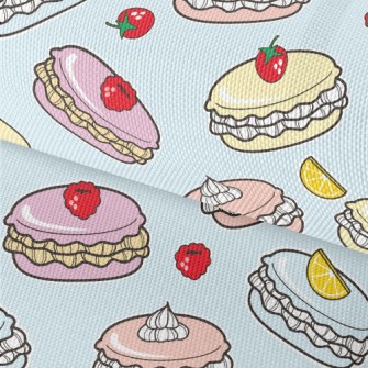 Cartoon Fruit Cake Waterproof Oxford