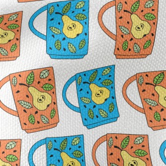 Pear Pattern Mug Waterproof Canvas