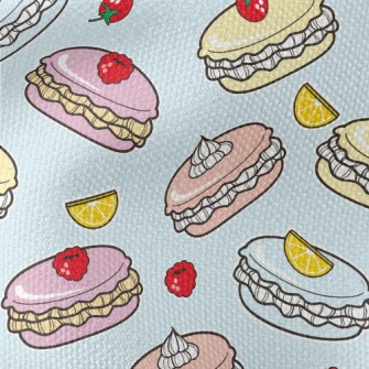 Cartoon Fruit Cake Waterproof Canvas